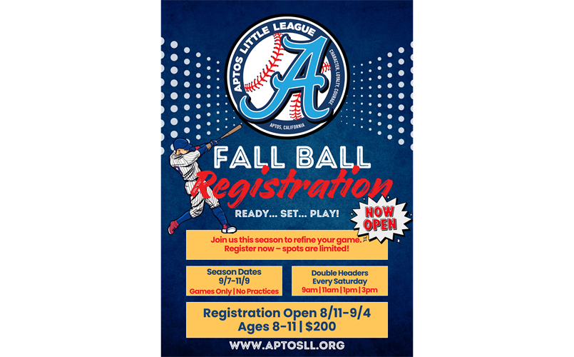 2024 Fall Ball Registration Now Open!